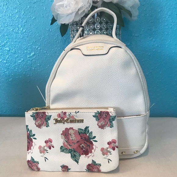 Juicy Couture Floral with Pouch Mini Backpack main image 7